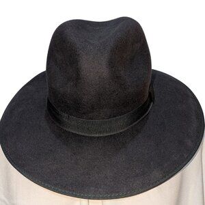 ❄️Winter Sale❄️100% Wool Dark Gray Fedora with Tags
